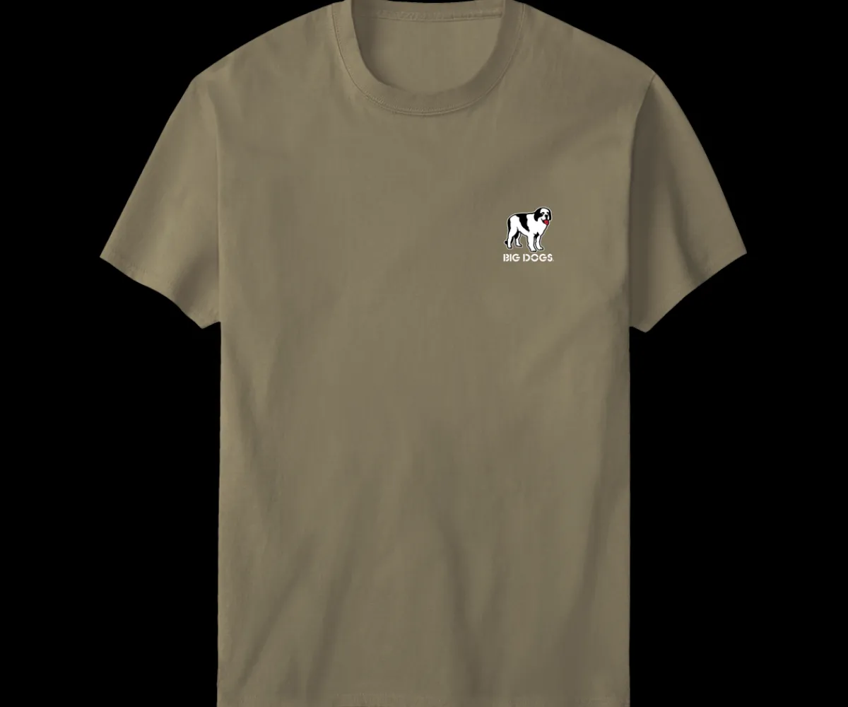Big Dogs Logo Tees|Hibiscus Logo T-shirt