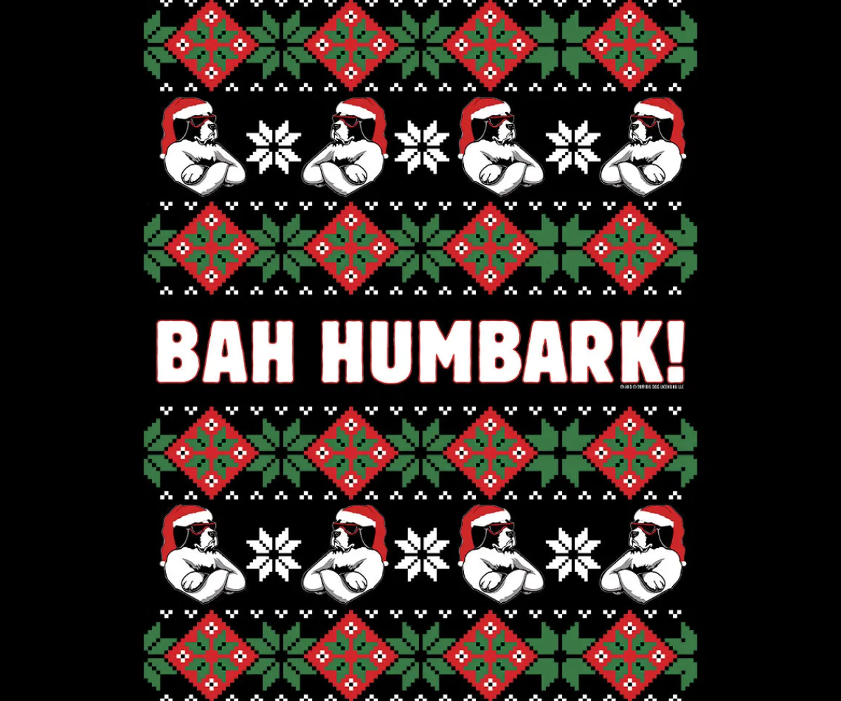Big Dogs Holiday|Logo Tees|Humbark Holiday Pattern T-Shirt
