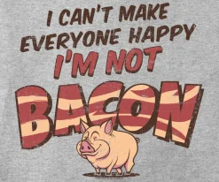 Big Dogs Food & Drink|Humor|I Am Not Bacon T-Shirt