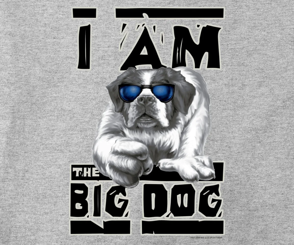 Big Dogs Classic|Big Attitude|I Am The Big Dog T-Shirt