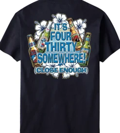 Big Dogs Food & Drink|It is 4:30 Somewhere T-Shirt