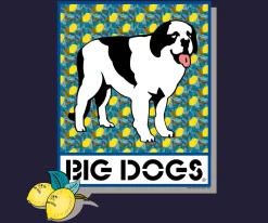 Big Dogs Logo Tees|Lemon Dog T-shirt