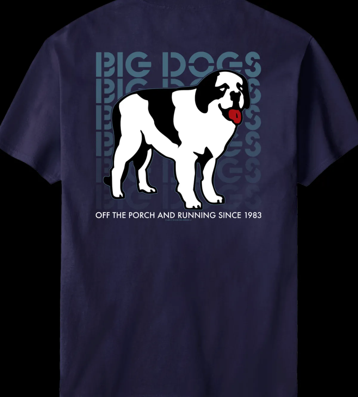 Big Dogs Logo Tees|Logo Fade T-Shirt