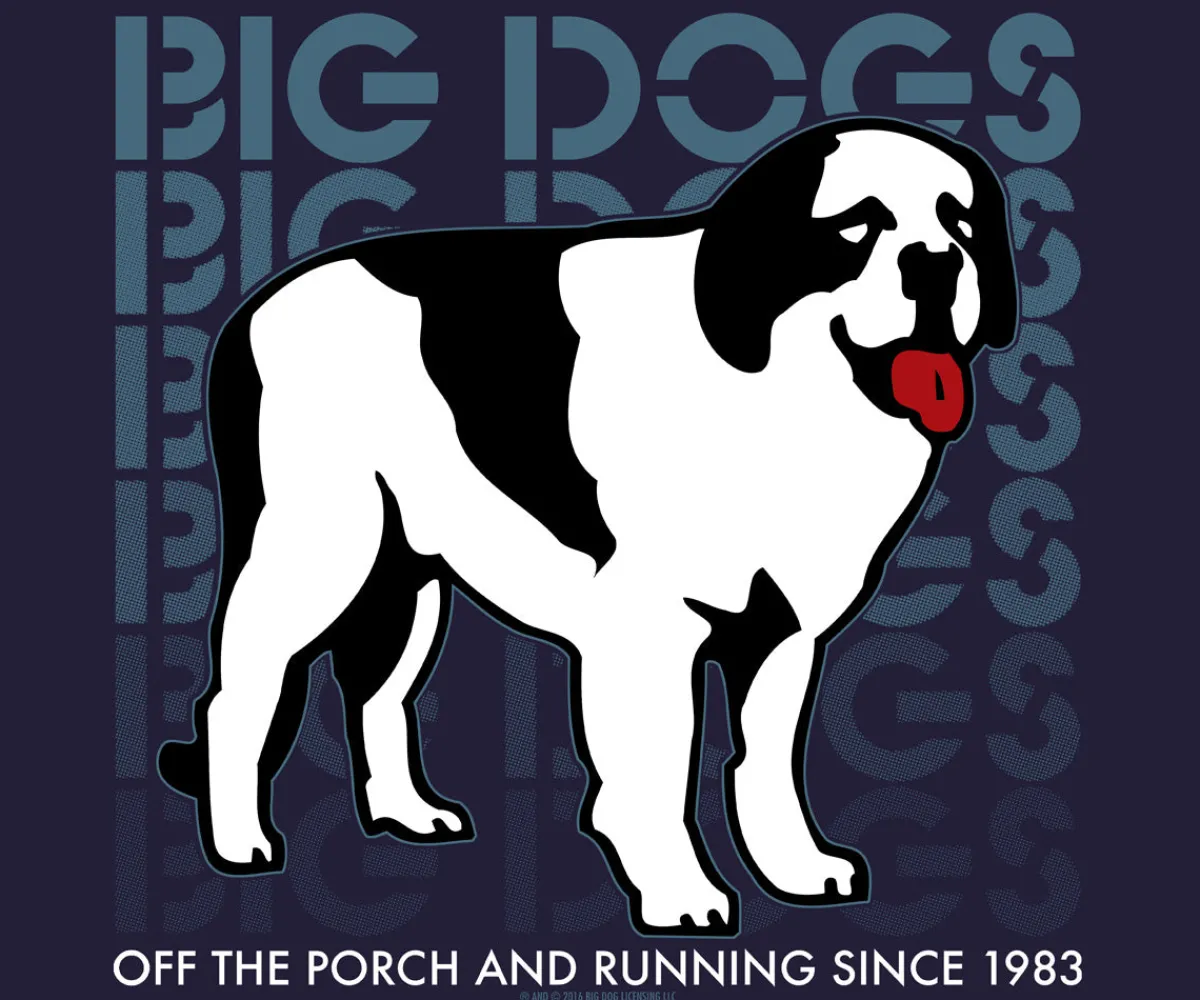 Big Dogs Logo Tees|Logo Fade T-Shirt