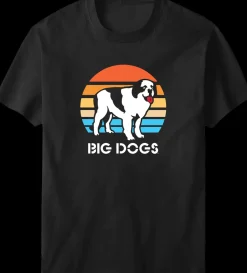 Big Dogs Logo Tees|Logo Sunset T-shirt
