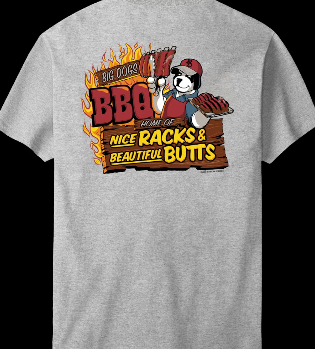 Big Dogs Food & Drink|Hobby|Nice Racks T-Shirt