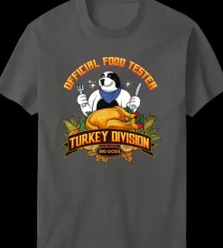 Big Dogs Holiday|Official Food Tester T-shirt