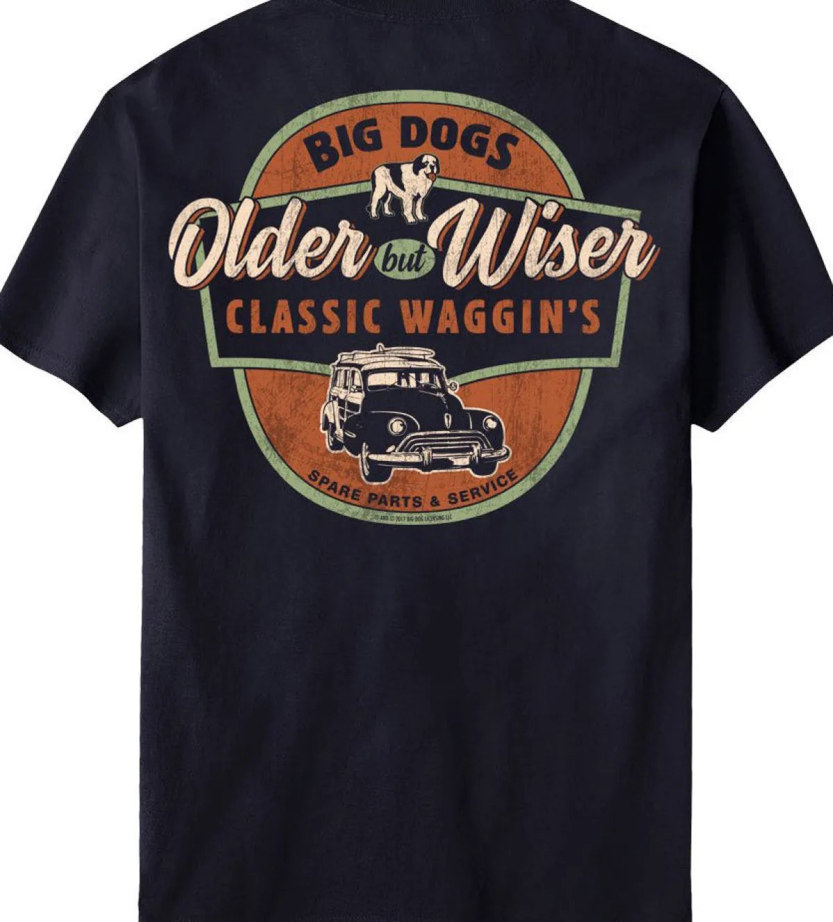 Big Dogs Hobby|Big Attitude|Older But Wiser T-Shirt