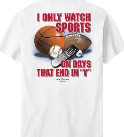Big Dogs Sports|Only Watch Sports On Days T-Shirt
