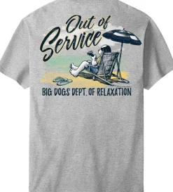 Big Dogs Dept Of Relaxation|Out Of Service T-Shirt