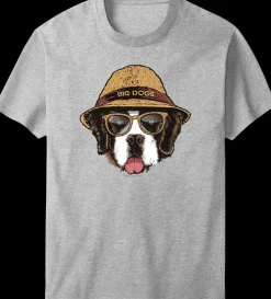 Big Dogs Logo Tees|Panama Dog T-shirt