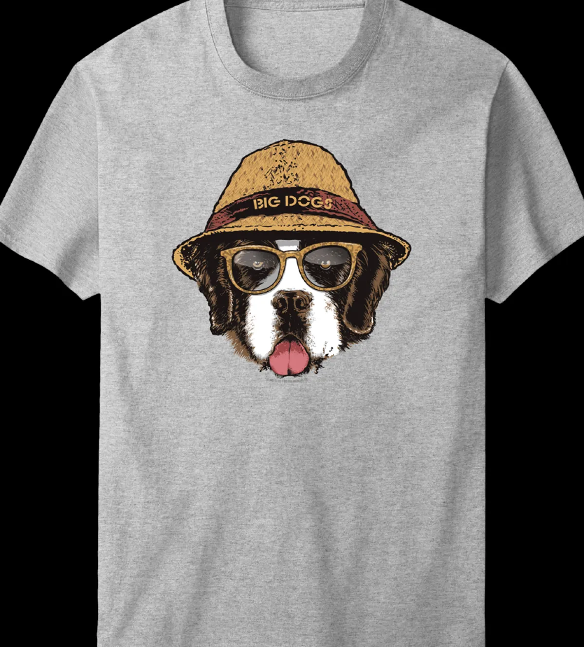 Big Dogs Logo Tees|Panama Dog T-shirt