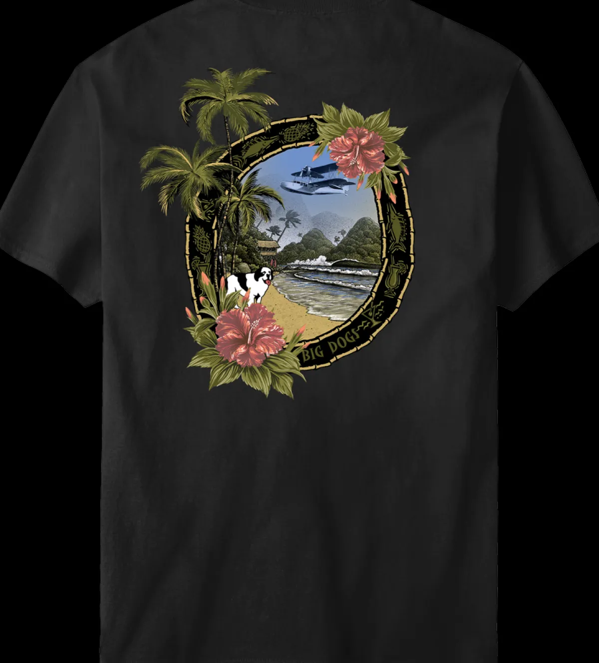 Big Dogs Hobby|Paradise View T-Shirt