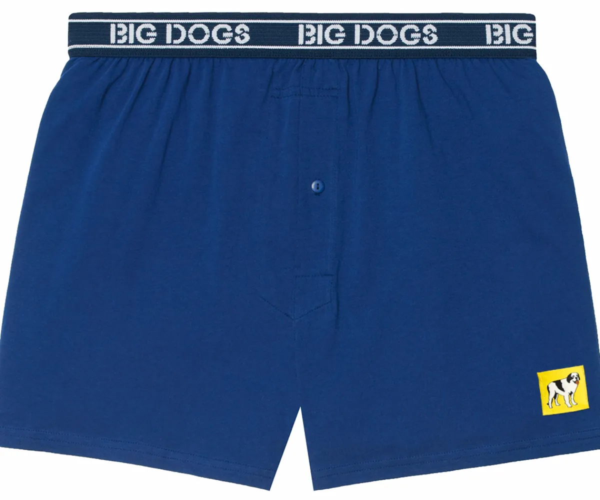 Big Dogs Solids|Patch Knit Underdogs Boxer