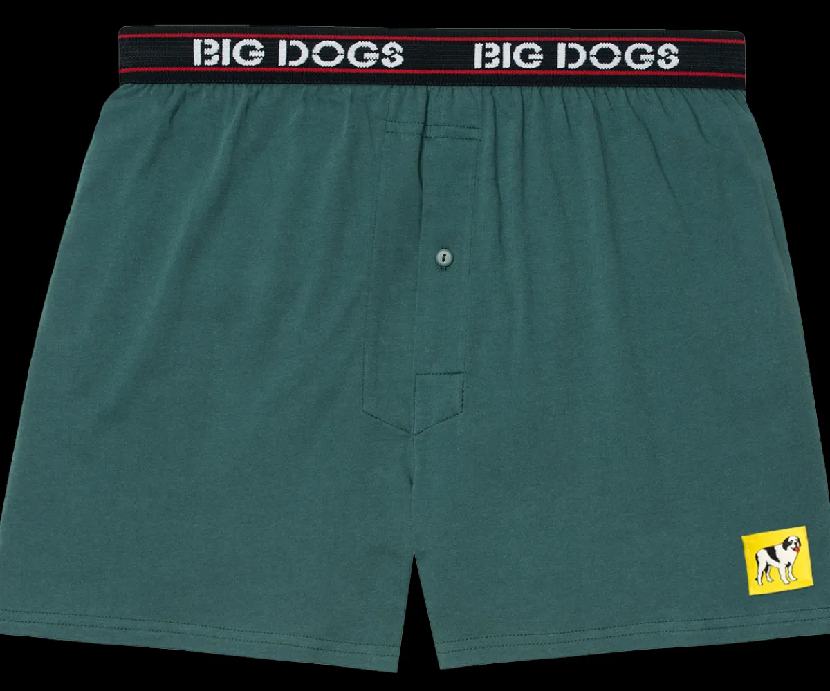 Big Dogs Solids|Patch Knit Underdogs Boxer