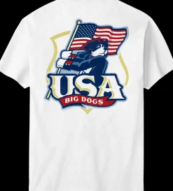 Big Dogs Patriotic|Logo Tees|Patriot Dog T-Shirt