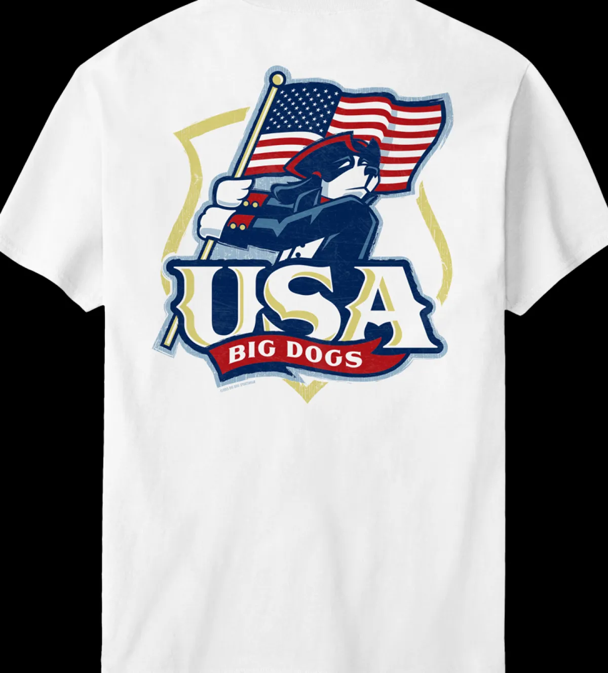 Big Dogs Patriotic|Logo Tees|Patriot Dog T-Shirt