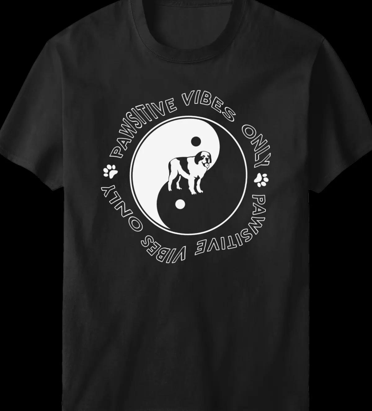 Big Dogs Logo Tees|Pawsitive T-Shirt