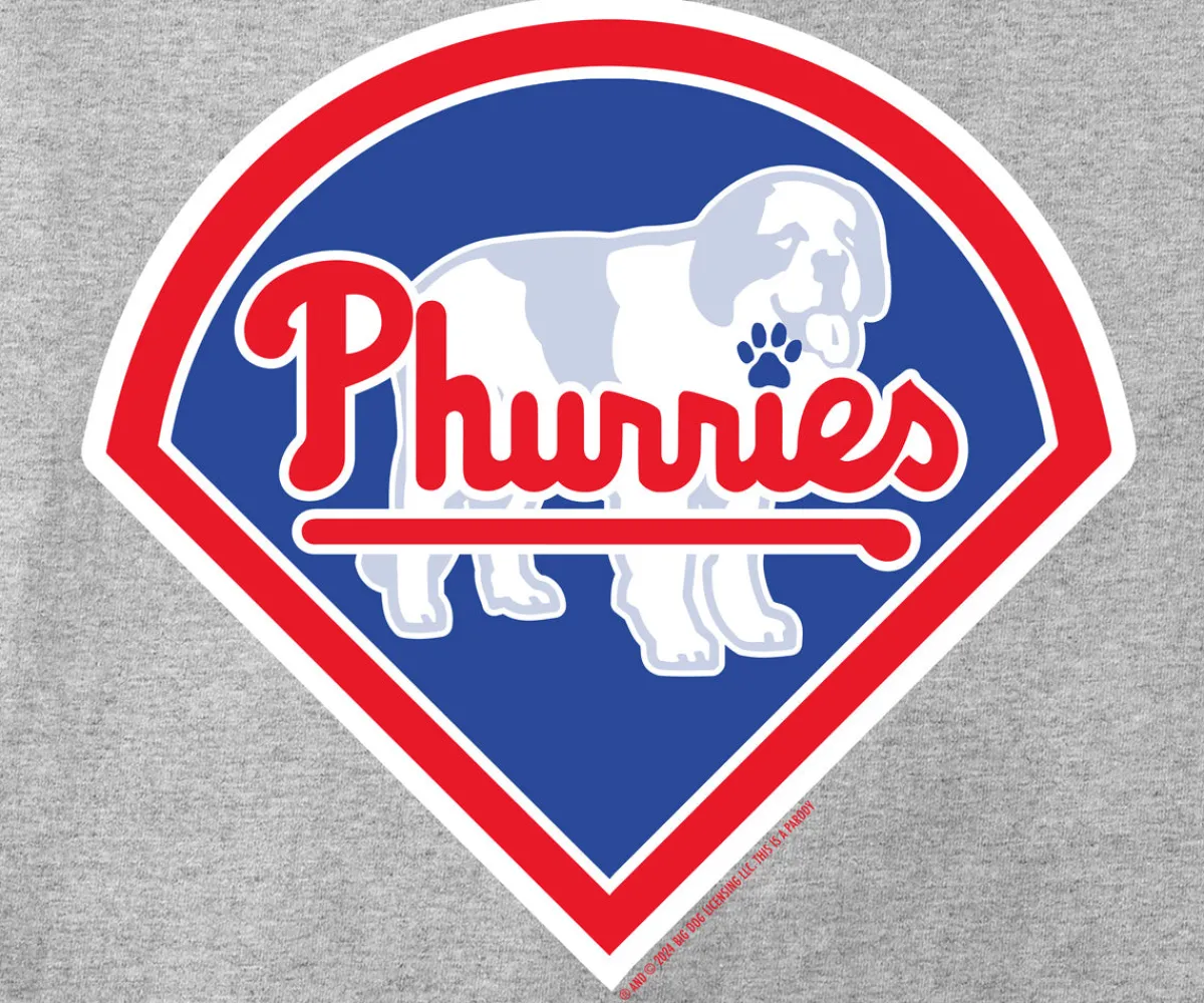 Big Dogs Sports|Parody|Phurries Baseball T-shirt