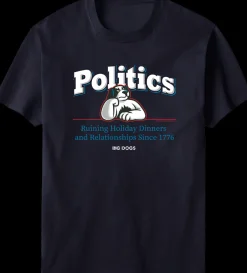 Big Dogs Holiday|Humor|Politics T-shirt