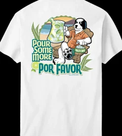Big Dogs Food & Drink|Pour Some More Por Favor T-Shirt