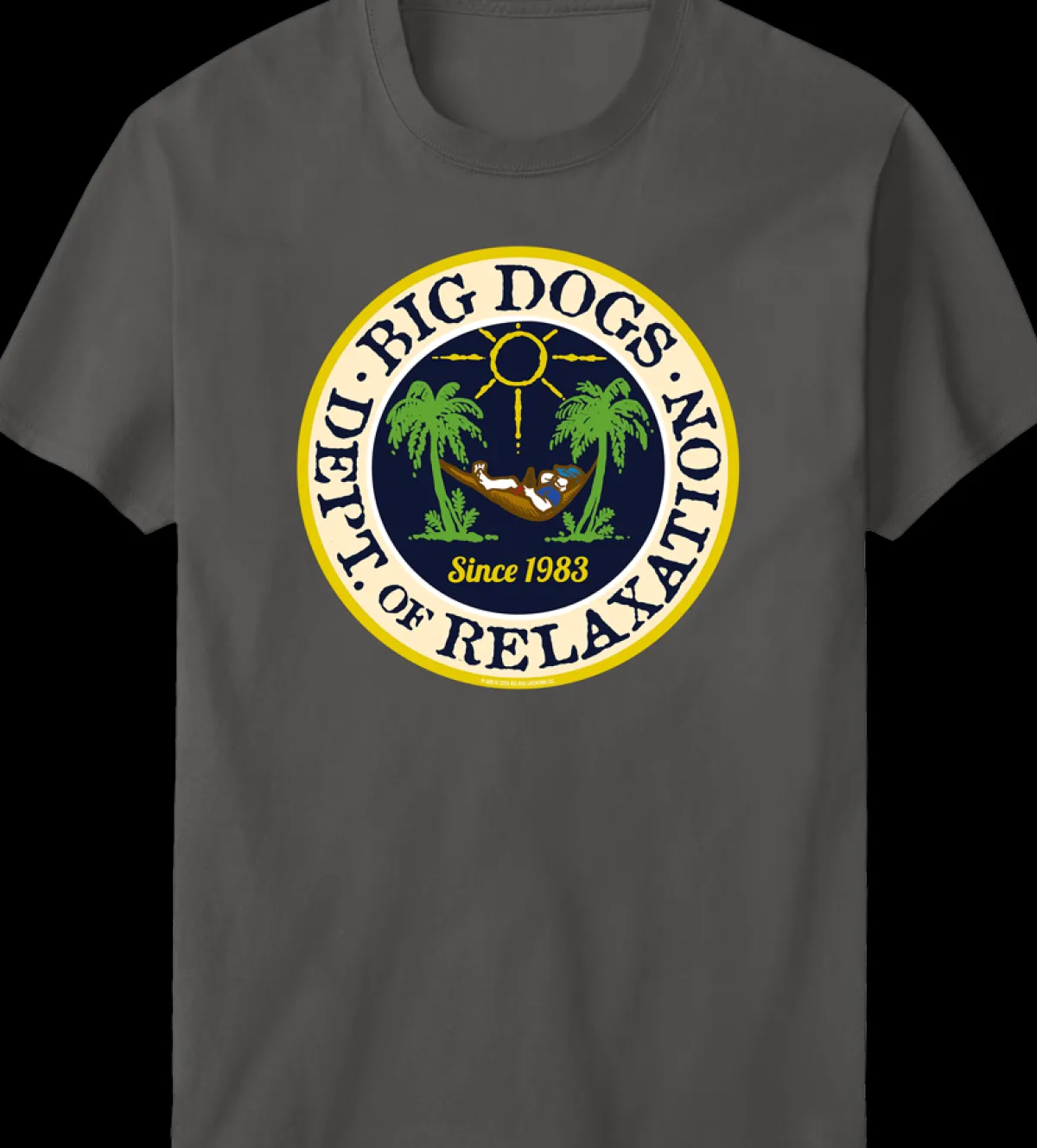 Big Dogs Patriotic|Presidential Dor Badge T-shirt