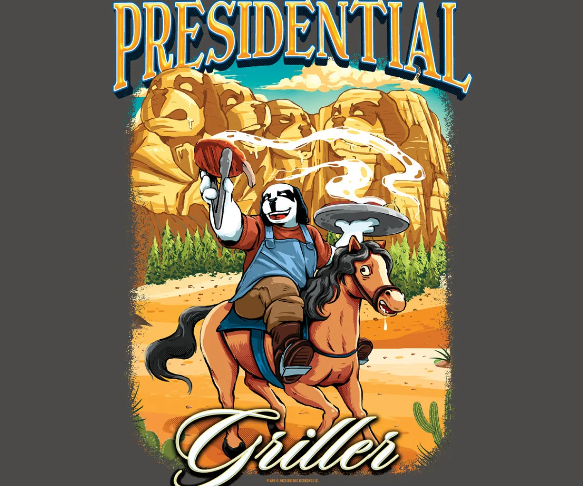 Big Dogs Food & Drink|Presidential Griller T-shirt