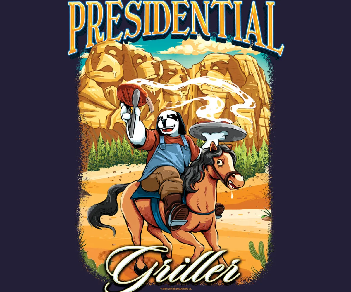 Big Dogs Food & Drink|Presidential Griller T-shirt