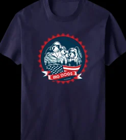 Big Dogs Patriotic|Presidential MR Badge T-shirt