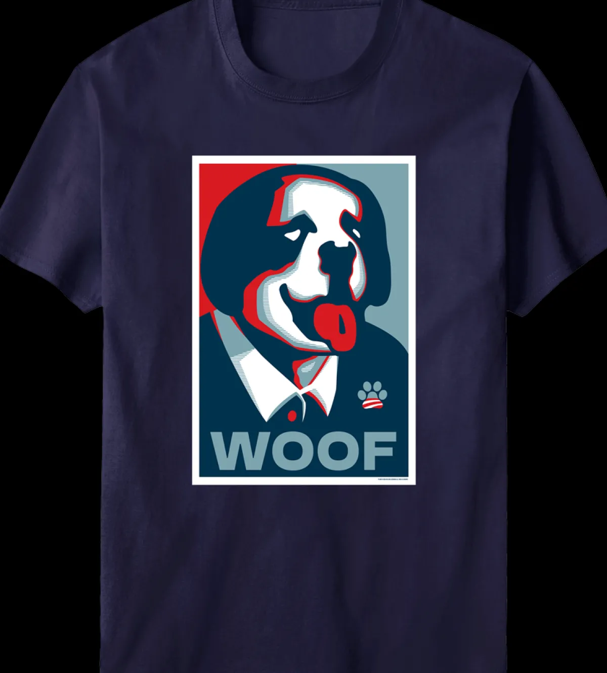 Big Dogs Patriotic|Presidential Woof T-shirt