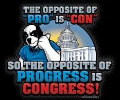 Big Dogs Humor|Pro Vs Con T-Shirt