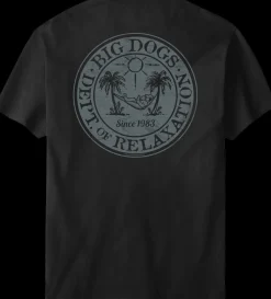 Big Dogs Dept Of Relaxation|Relaxation Badge T-shirt