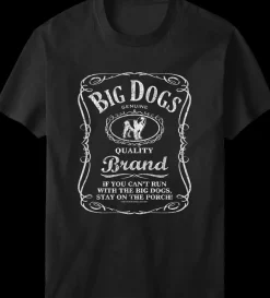 Big Dogs Logo Tees|Run With The Label T-Shirt