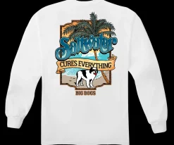 Big Dogs Long Sleeve Tees|Saltwater Long Sleeve T-Shirt