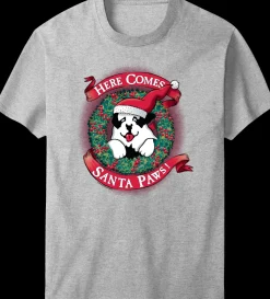 Big Dogs Holiday|Santa Paws T-Shirt