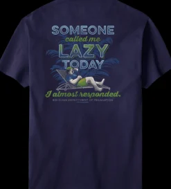 Big Dogs Dept Of Relaxation|Someone Called Me Lazy T-Shirt