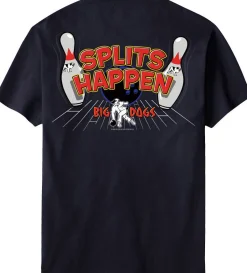 Big Dogs Sports|Split Happens Bowling T-Shirt