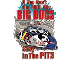Big Dogs Hobby|Stay In The Pits Stock Car T-Shirt