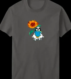 Women Big Dogs Women's Tees|Sunflower Dog T-shirt