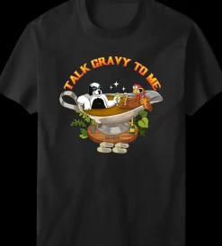Big Dogs Holiday|Talk Gravy To Me T-shirt