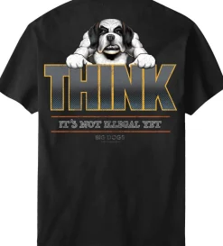 Big Dogs Big Attitude|Think T-Shirt
