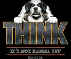 Big Dogs Big Attitude|Think T-Shirt