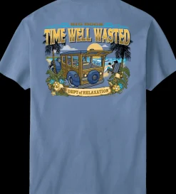 Big Dogs Dept Of Relaxation|Time Well Wasted T-Shirt