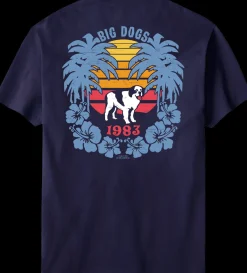 Big Dogs Logo Tees|Tropical 83 T-Shirt