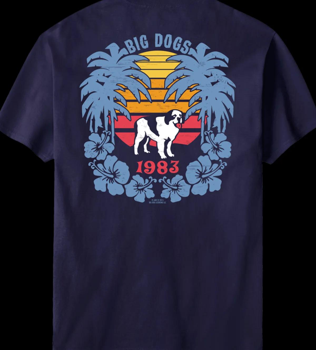 Big Dogs Logo Tees|Tropical 83 T-Shirt
