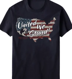 Big Dogs Patriotic|United We Stand T-Shirt