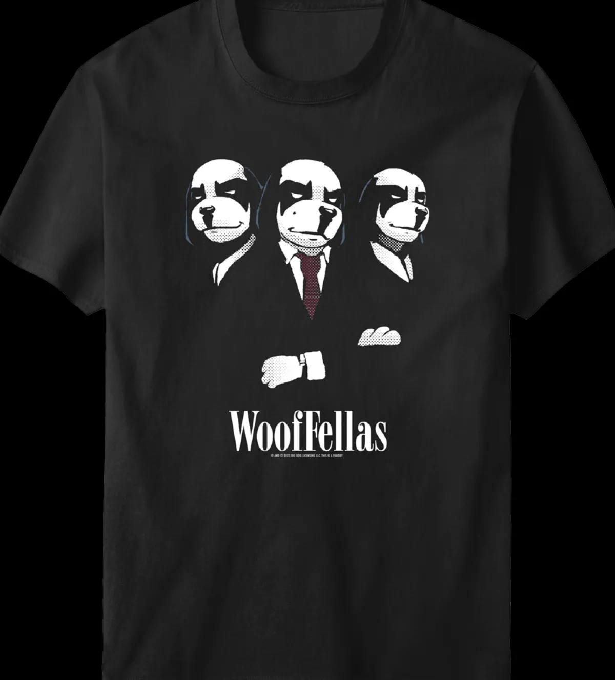 Big Dogs Parody|Wooffellas T-Shirt