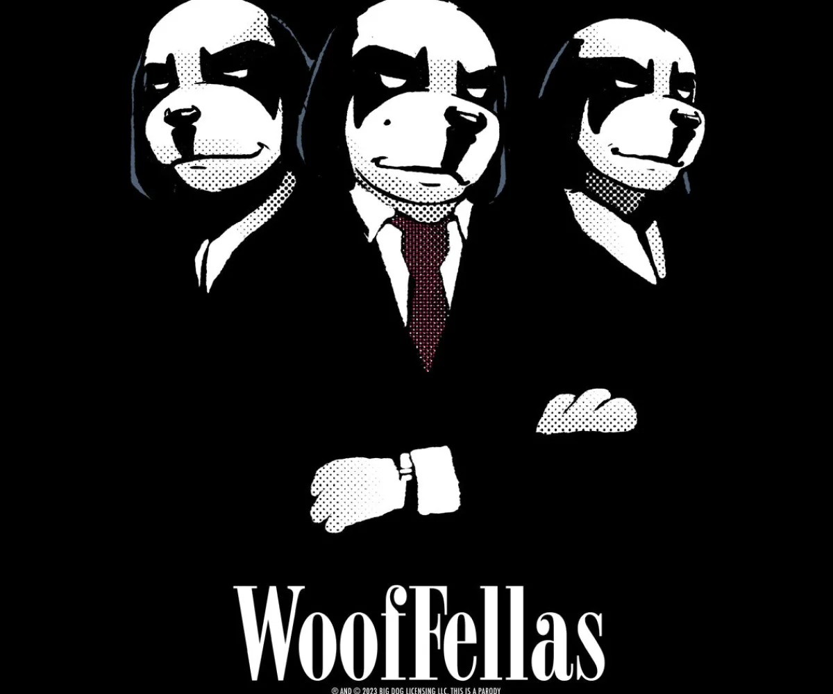 Big Dogs Parody|Wooffellas T-Shirt