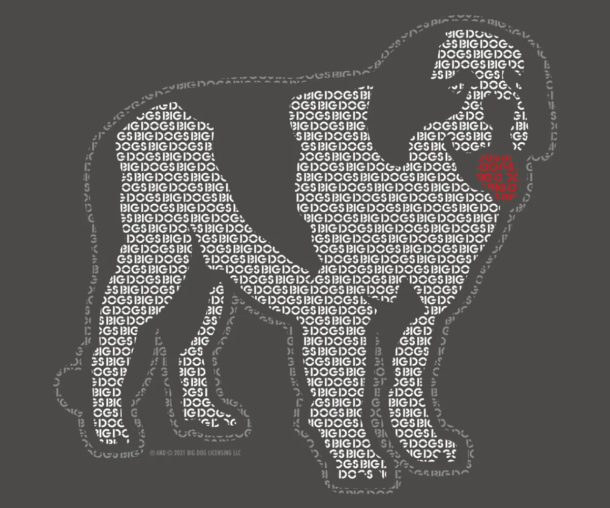 Big Dogs Logo Tees|Wordmark Logo T-Shirt