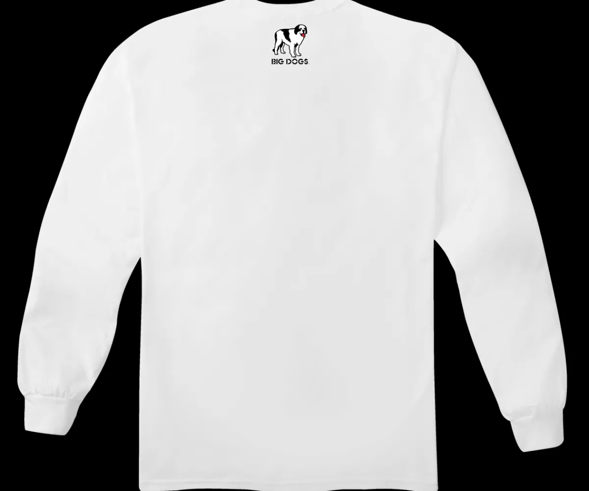 Big Dogs Long Sleeve Tees|Work Remotely Long Sleeve T-shirt